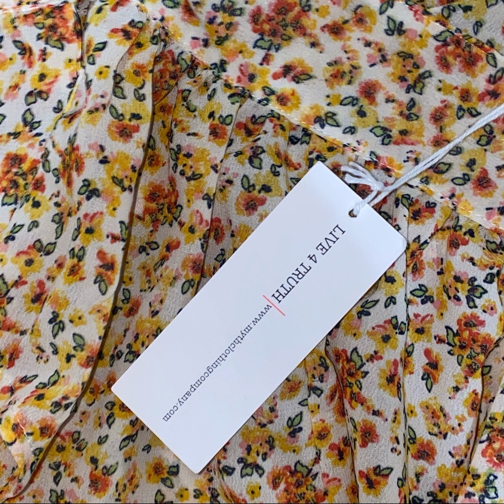 🌺💛 NWT Yellow Kimono💛🌺 - Picture 2 of 5